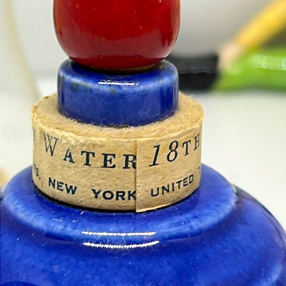 Unique Vintage Perfume Bottle, 18th Century Toilet Water NY, USA - Picture 6 of 11